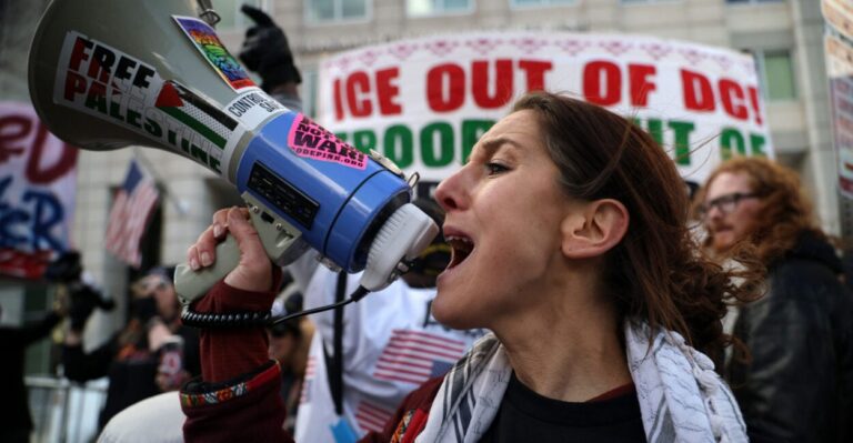 Woke Anti-ICE Mobs Are Nothing Like Iran Protesters