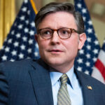 Mike Johnson in the United States Capitol.