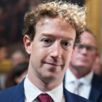 Mark Zuckerberg, CEO of Meta, is seen in the U.S. Capitol.