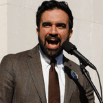 Mamdani Backs Primary Challenger Against Major Democrat Congressman 1 Zohran Mamdani delivers a speech in New York City.