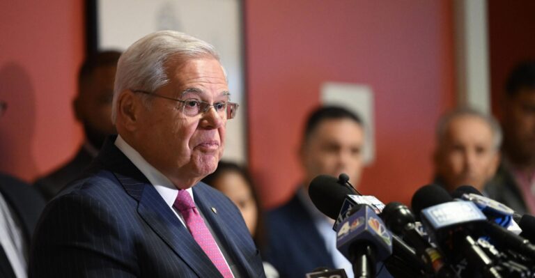 NJ’s Menendez Rejects Calls to Quit Senate Amid Corruption Indictment