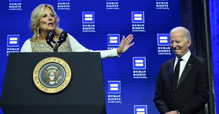 5 Falsehoods From First Lady in Remarks to Radical LGBTQ Group
