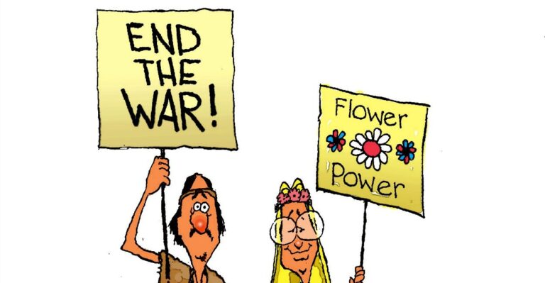 Cartoon: College Then and Now