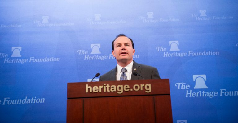 Mike Lee to Take Over Conservative Senate Group