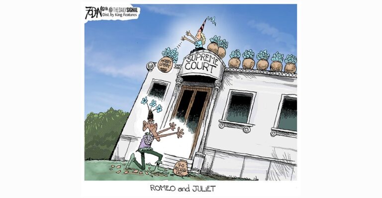 Cartoon: Obama Administration’s Record at the Supreme Court