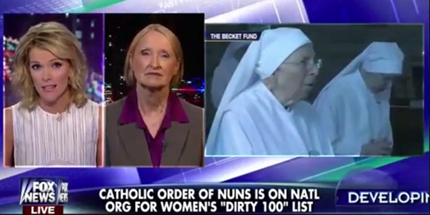 Megyn Kelly Forces Feminist to Defend Calling Nuns ‘Dirty’ for Birth Control Views