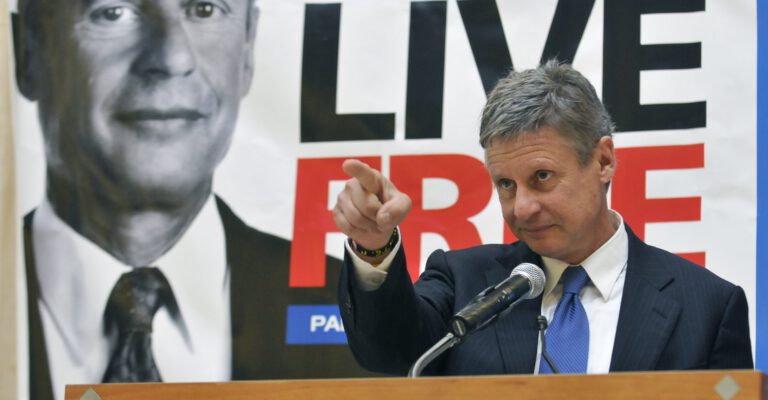 Gary Johnson: ‘Abolish the IRS’