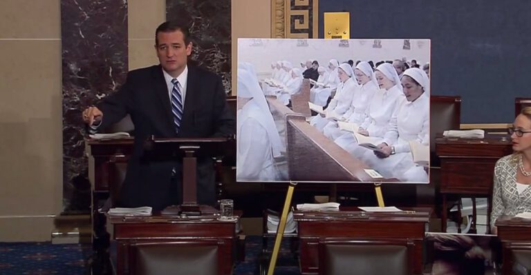 Cruz Rips Senate Democrats’ Bill to Reverse Hobby Lobby Decision