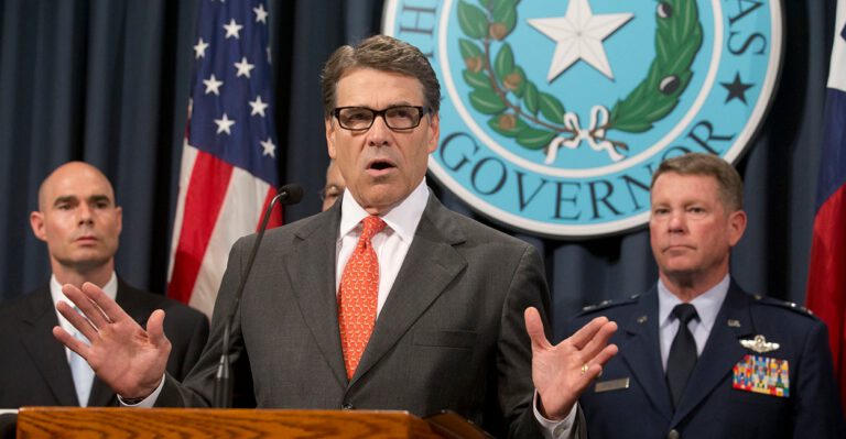 Exclusive Interview: Rick Perry Says Deploying Troops to Border Sends a ‘Powerful Message’