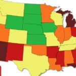 38 Years of Your State's Unemployment Data Displayed in One Map