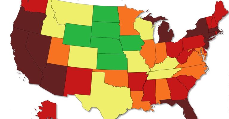38 Years of Your State’s Unemployment Data Displayed in One Map
