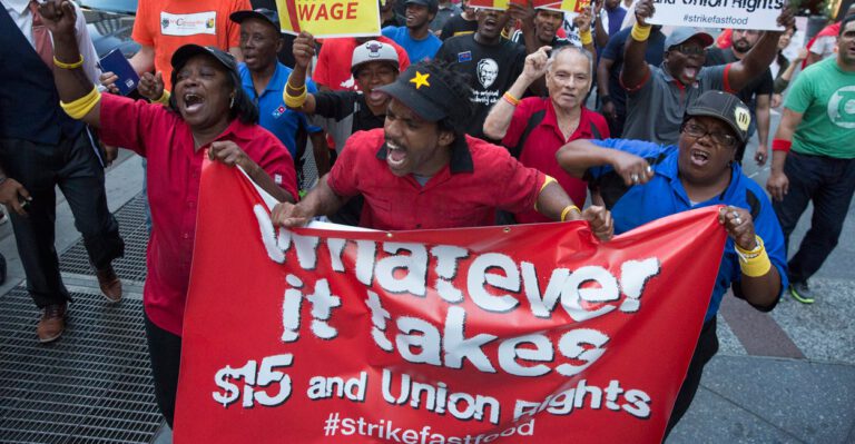 Unions Spend Big Bucks to Raise Minimum Wage for Fast-Food Workers