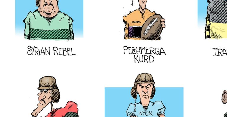 Cartoon: Obama’s Version of Fantasy Football