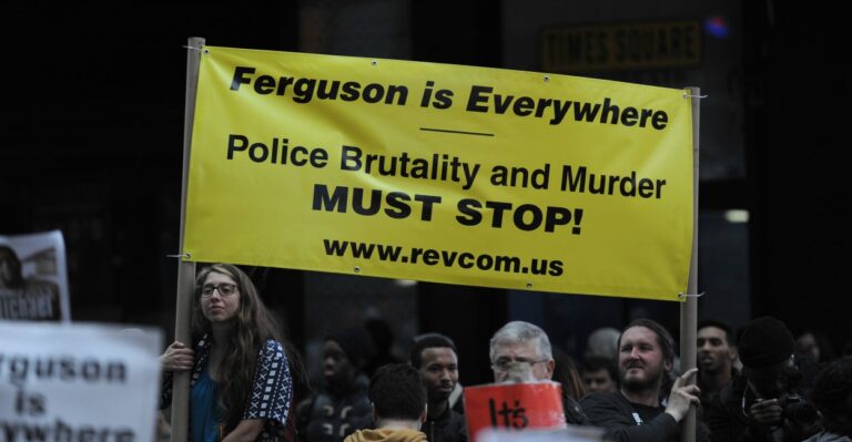 Meet the Communist Group at the Michael Brown and Eric Garner Protests