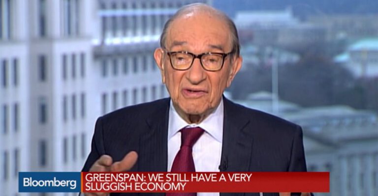 Why Alan Greenspan Says the US Economy Is Still ‘Sluggish’
