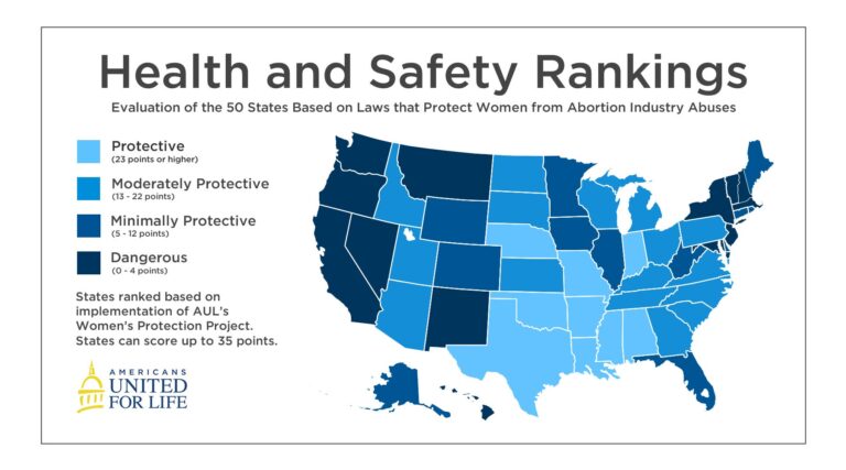 How Pro-Life Is Your State? This Map Holds the Answer