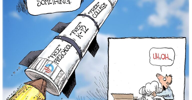 Cartoon: How ‘Free’ Community College Is Going to Work Out