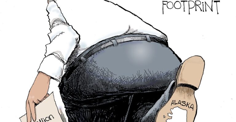 Cartoon: Obama’s Environmental Footprint