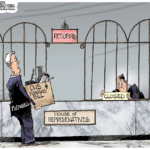 Cartoon: The Fight Over Department of Homeland Security Funding