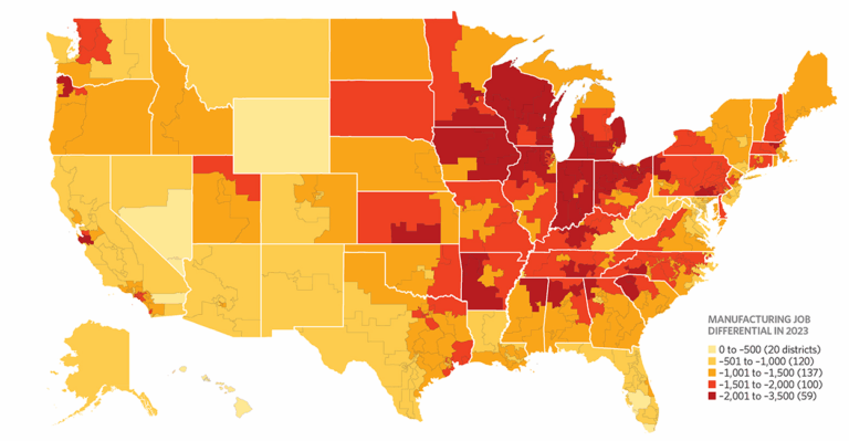 Study: Obama’s Carbon Rules Could Cost Thousands of Manufacturing Jobs in Your State
