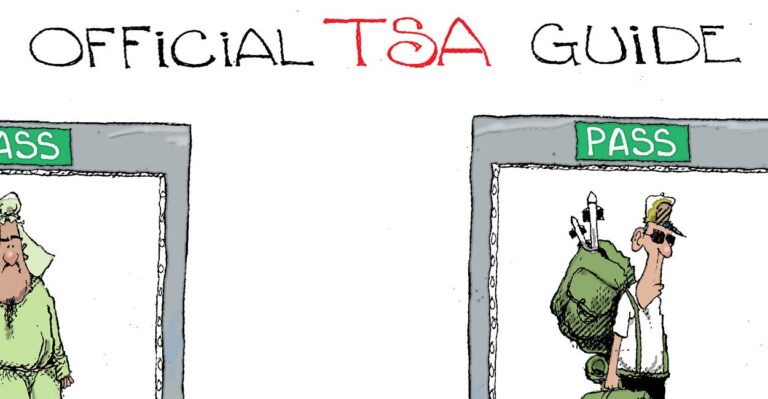 Cartoon: Where Is the ‘Security’ in TSA?