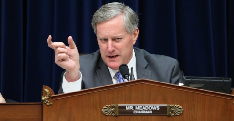 Mark Meadows Reinstated as House Subcommittee Chairman