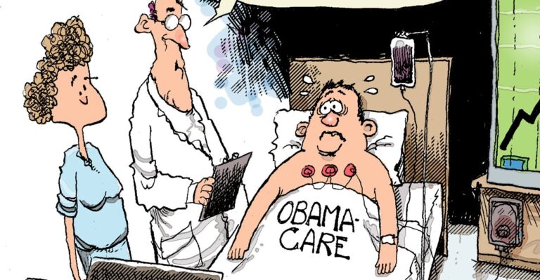 Cartoon: Obamacare’s Long-Term Prognosis