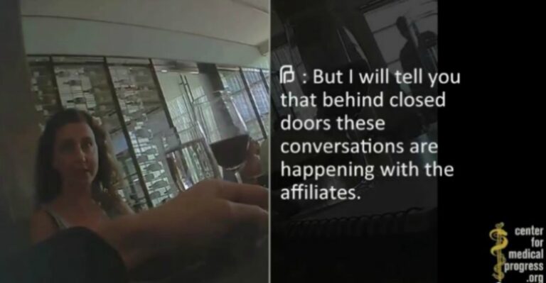 In Undercover Video, Planned Parenthood Executive Describes Selling Fetal Body Parts