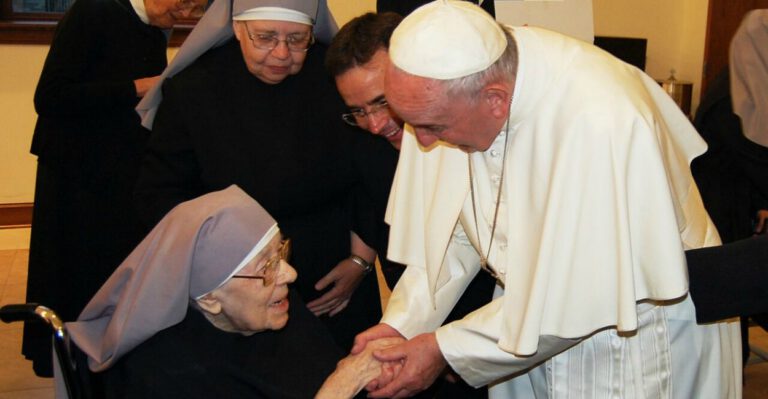 Pope Francis Makes Unscheduled Visit to Little Sisters of the Poor to Show His Support