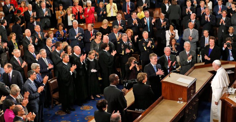 28 Tweets From Members of Congress During Pope Francis’s Visit to Capitol Hill