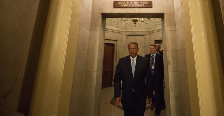 John Boehner’s Wish List Before He Leaves Congress