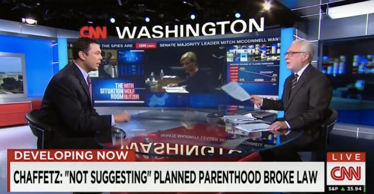 Congressman Gets Emotional After Wolf Blitzer Defends Planned Parenthood