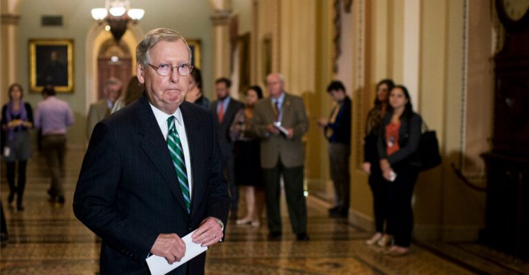 Conservative Leaders Rally Against Mitch McConnell’s Campaign Finance Measure