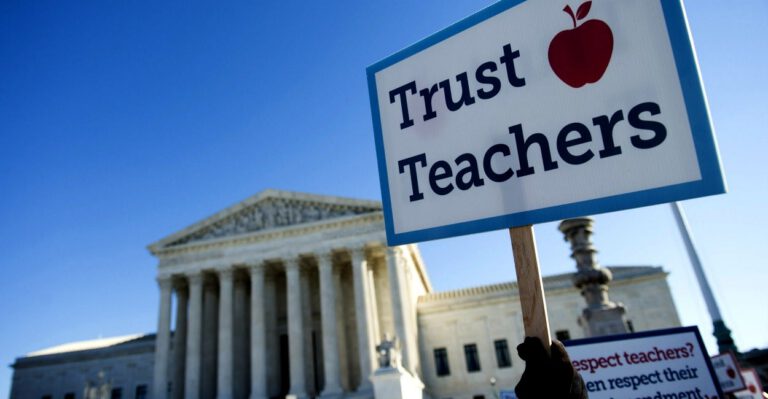 From Inside the Supreme Court, the Key Exchanges on a Case Pitting Unions vs. First Amendment