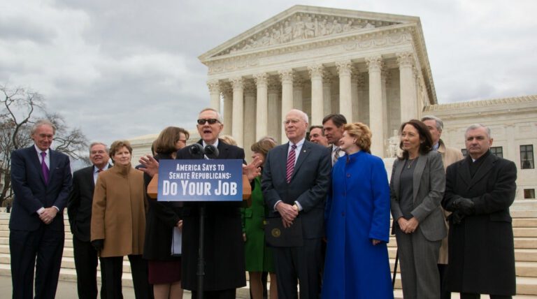 Democrats Count on Public Pressure as Their ‘Best Weapon’ in Supreme Court Fight