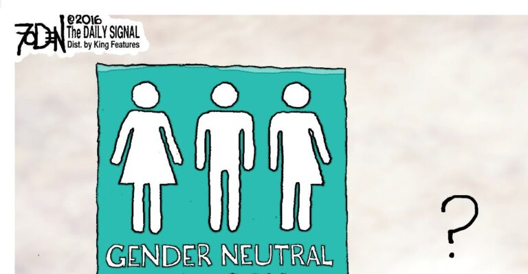 Cartoon: Gender-Neutral Restrooms
