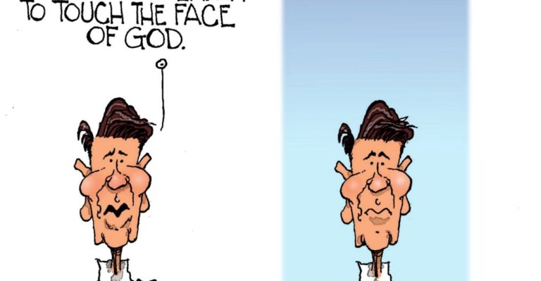 Cartoon: Welcome Home, Nancy