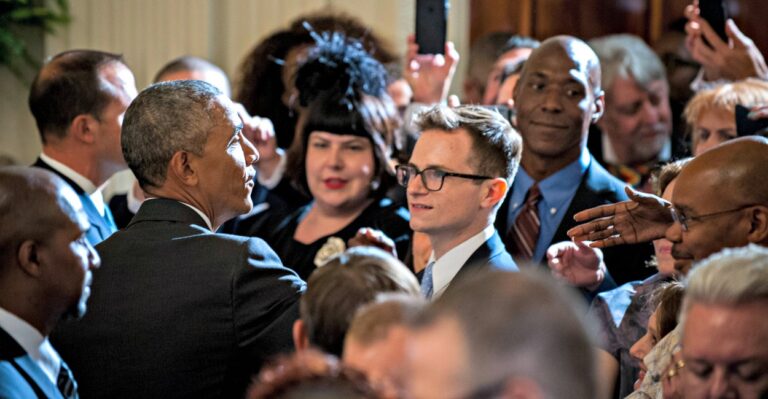 Obama Celebrates an LGBT Legacy That Seemed Unlikely When He Took Office