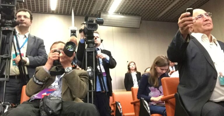Snapshots From a Trip to Russia to Talk ‘New Era’ Journalism