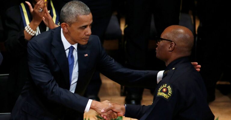 As Obama Speaks in Dallas, Police Groups Question His Support