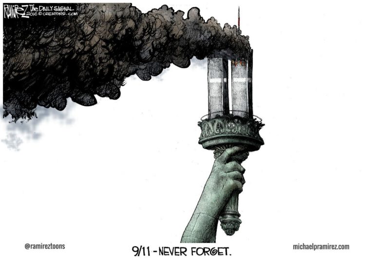 Cartoon: We Must Never Forget