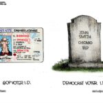 Cartoon: Different Views on Voter ID