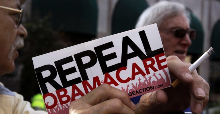 How Republicans Can Start to Dismantle Obamacare With a Trump Presidency