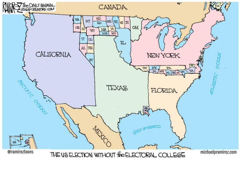 Cartoon: Big States Will Love Popular Vote