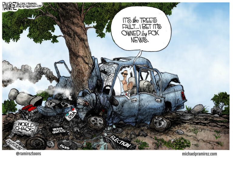Cartoon: Obama’s Blame Game