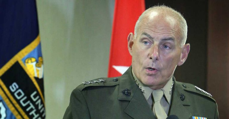 Trump Picks Retired Marine General as Homeland Security Secretary