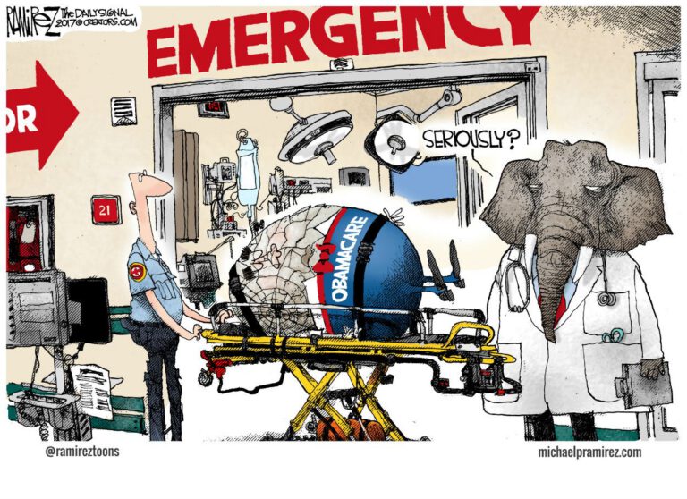 Cartoon: Obamacare Can’t Be Put Back Together Again