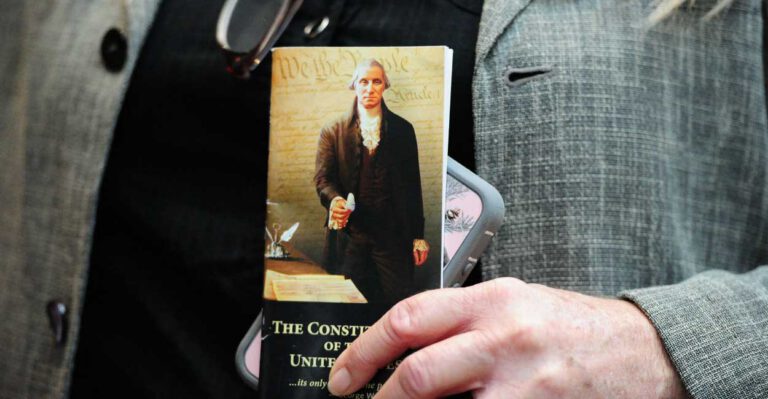 Student Group Sues After Members Arrested for Handing Out Copies of Constitution