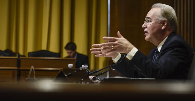 HHS Nominee Tom Price Urges Medicaid Changes to Improve Health Care