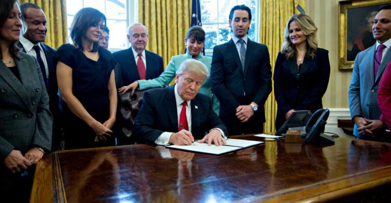 Trump Signs Executive Order Slashing Small Business Regulations